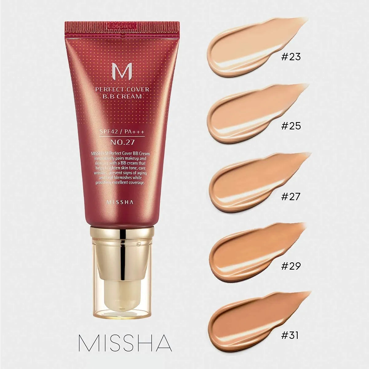 MISSHA - M Perfect Cover BB Cream SPF42 PA+++ 50ml
