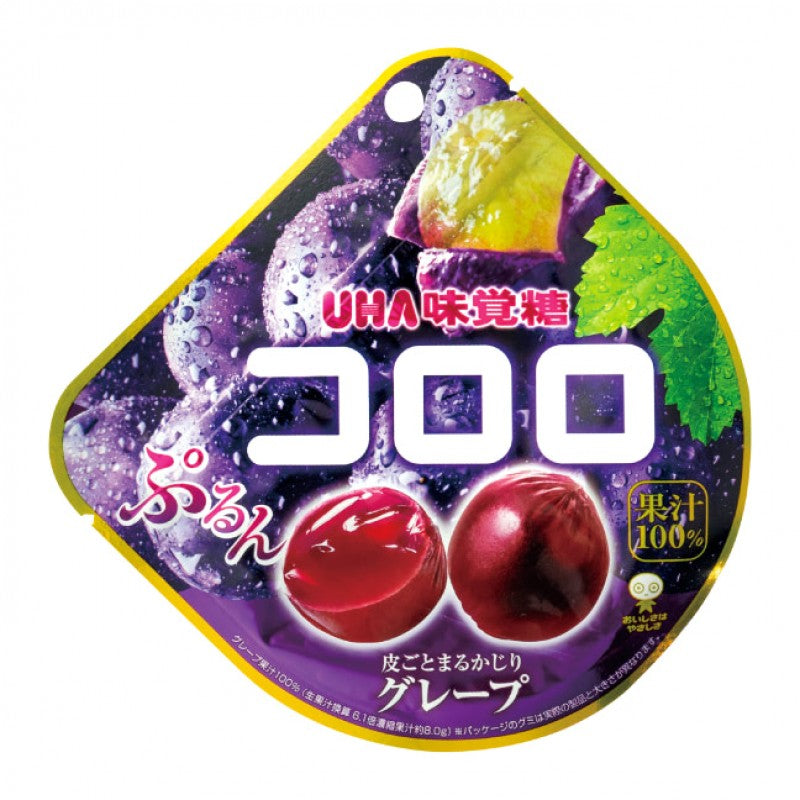 UHA Kororo Kyoho Grape Juicy Gummy Candy – 48 g