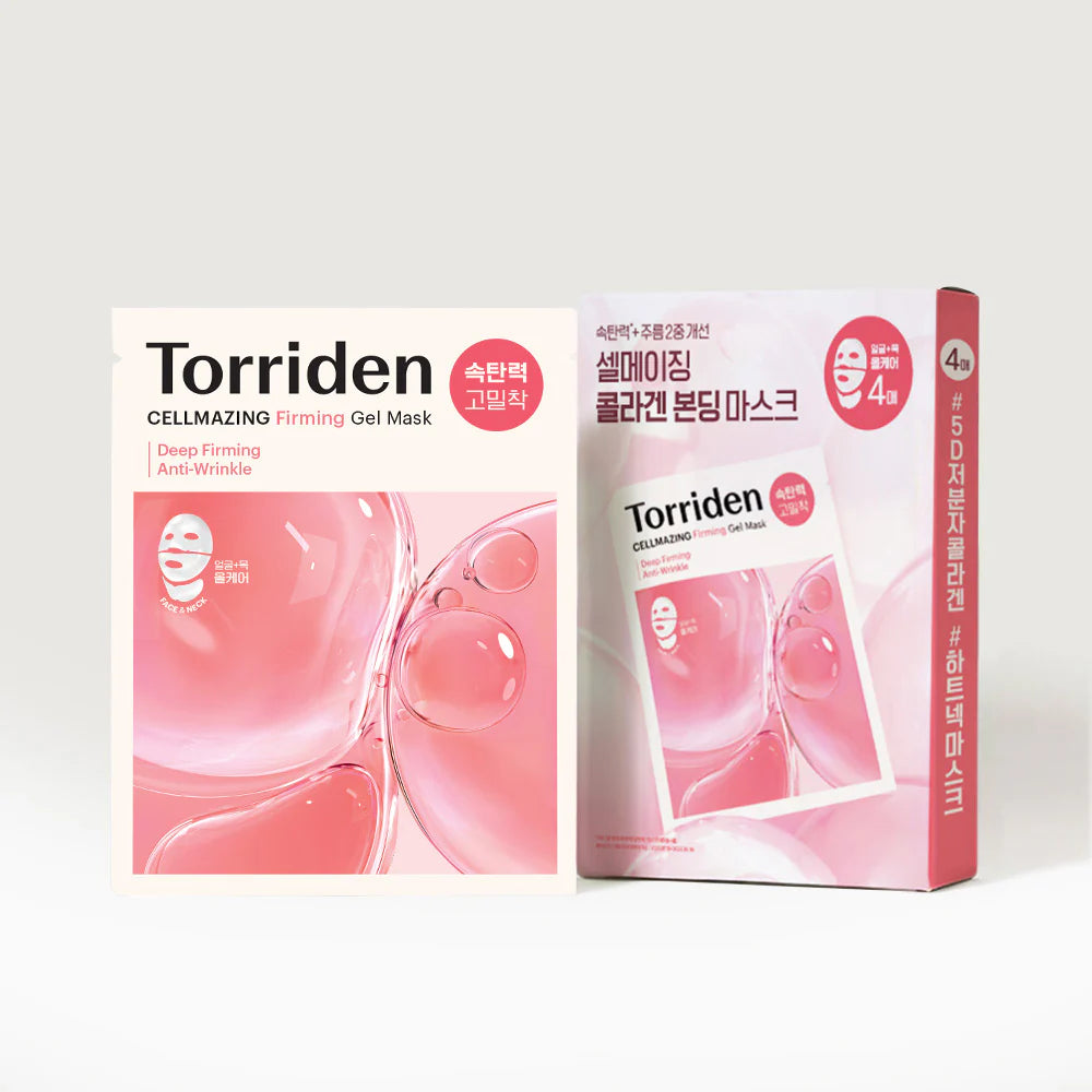 Torriden Micro-molecular collagen firming mask 4 pieces