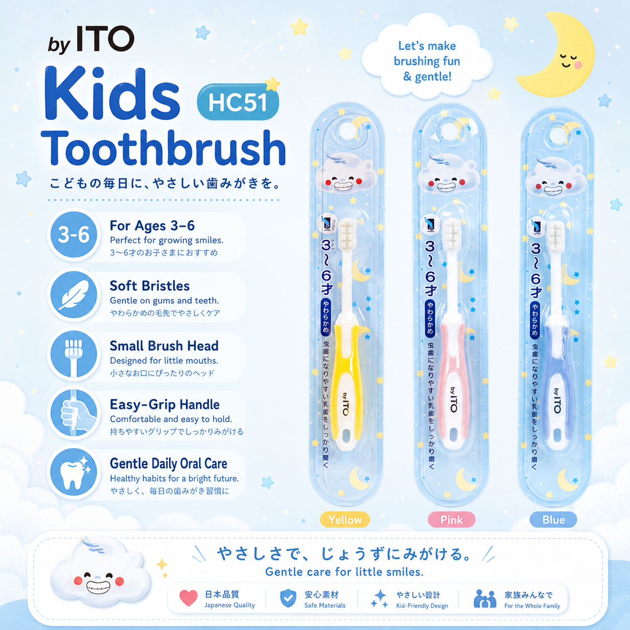 ITO Cotton Swabs with Applicator & Pick 200 Pieces