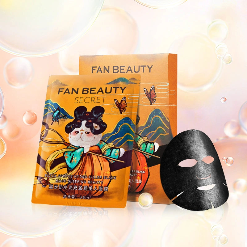 FAN BEAUTY Black Spruce Moisturizing Sleeping Beauty Mask 5pcs