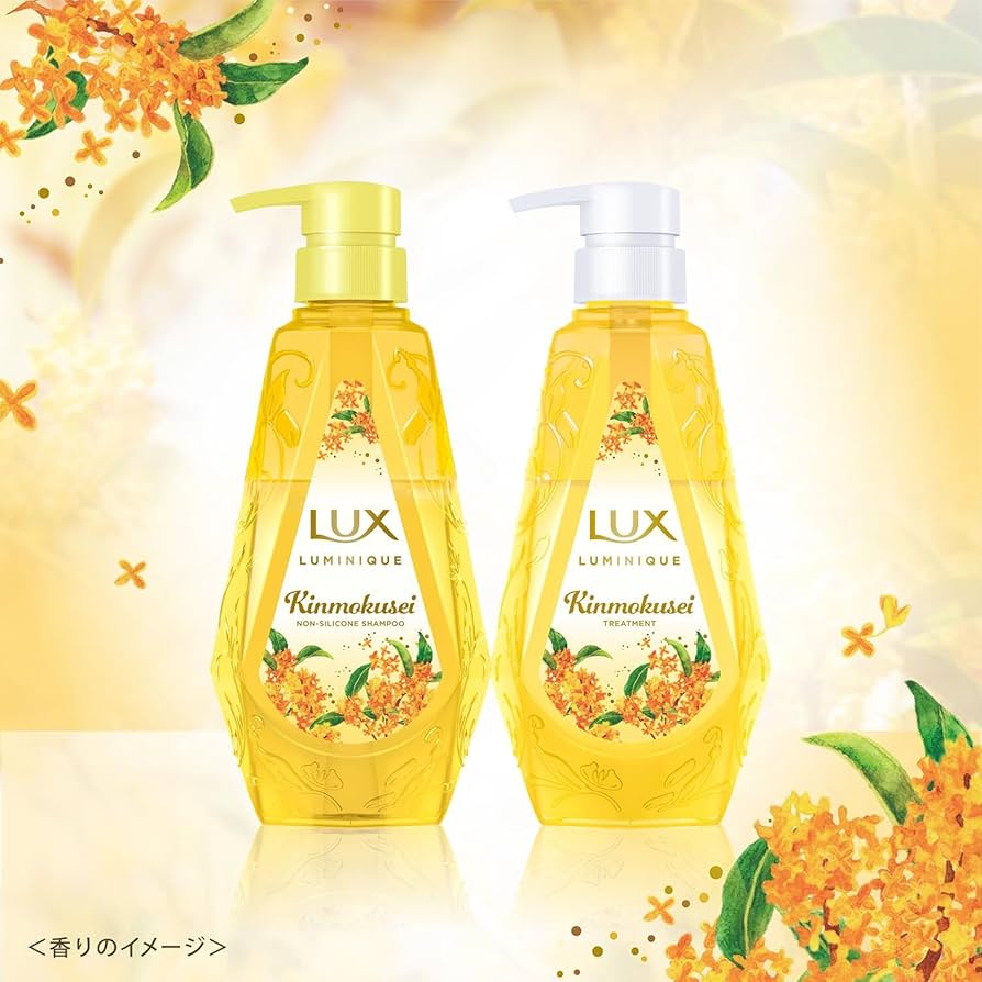 LUX Luminique Osmanthus Limited Edition Moisturizing & Softening Shampoo & Conditioner Set 400g × 2