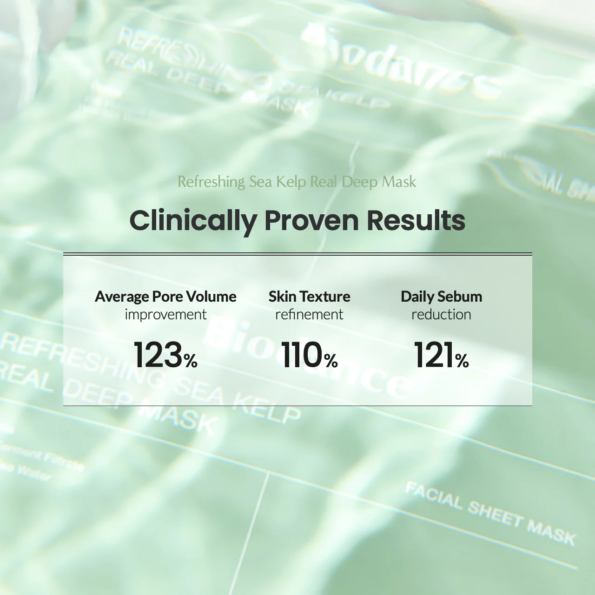 Biodance 清爽海藻深层面膜 (34克×4片)