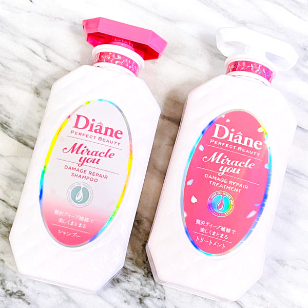 Diane Perfect Beauty Miracle You Shine Shine Shampoo & Treatment Set 450ml x 2