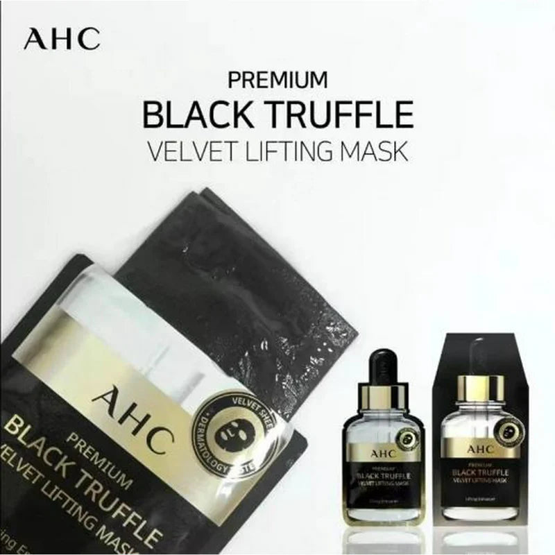 AHC Premium Black Truffle Velvet Lifting Mask – 5-Sheet Set