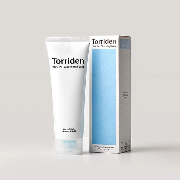 Torriden DIVE-IN Low-Molecular Hyaluronic Acid Cleansing Foam – 150 ml