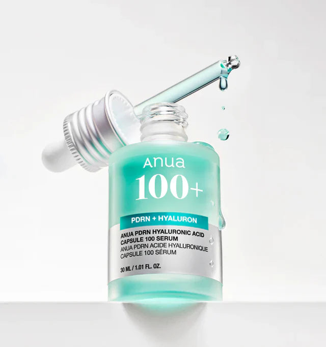 Anua - PDRN Hyaluronic Acid Capsule 100 Serum 30ml x 2 + Serum Mask Set