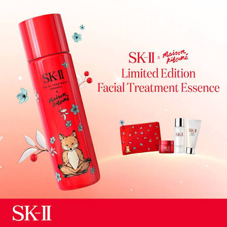 SK-II Facial Treatment Essence Maison Kitsuné Limited Edition Red Set 230ml