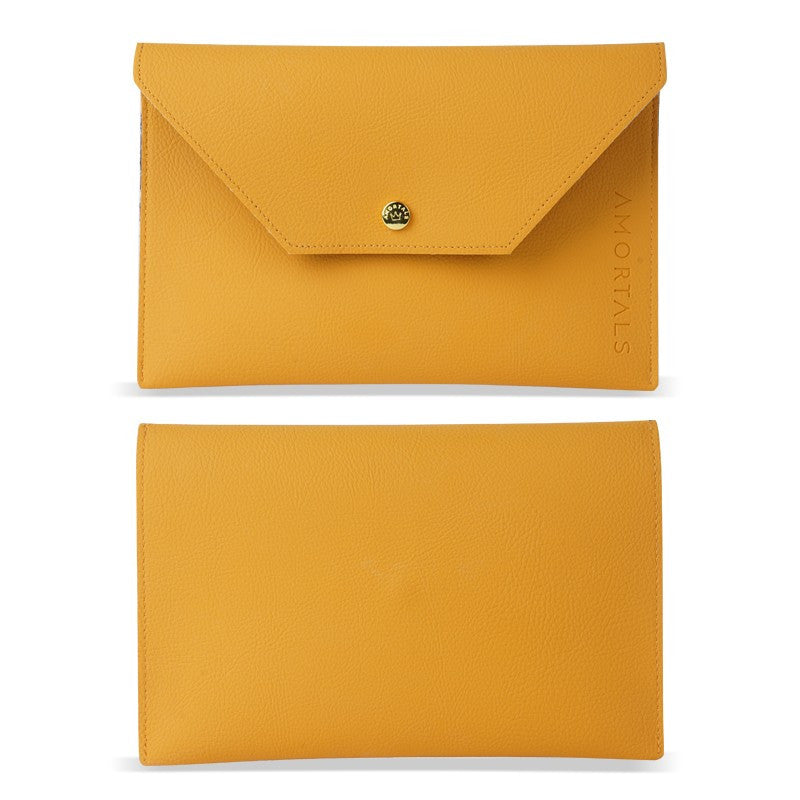 Amortals “Star-Beats” Makeup Brush Storage Bag (Ginger Yellow)