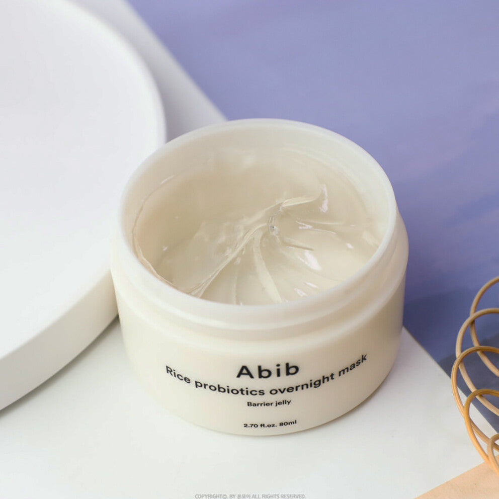 Abib Rice Probiotics Overnight Mask Barrier Jelly 80ml