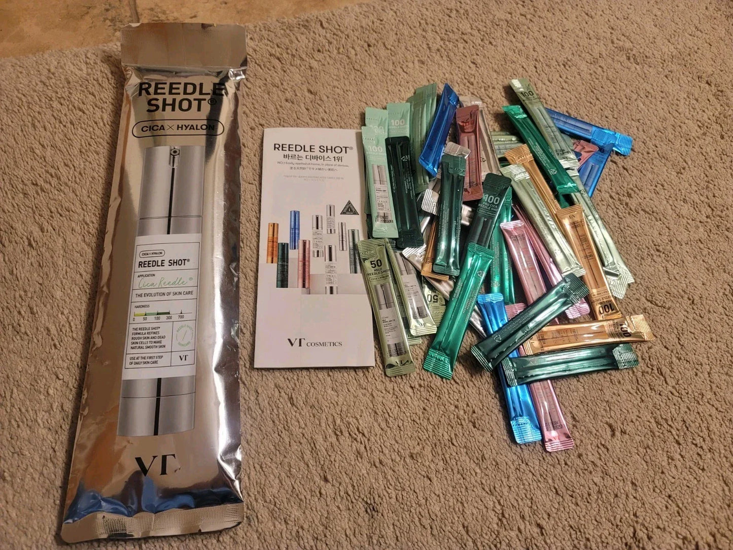 VT Cosmetics - Reedle Shot Essence Trial Set – 9 Types / 45pcs