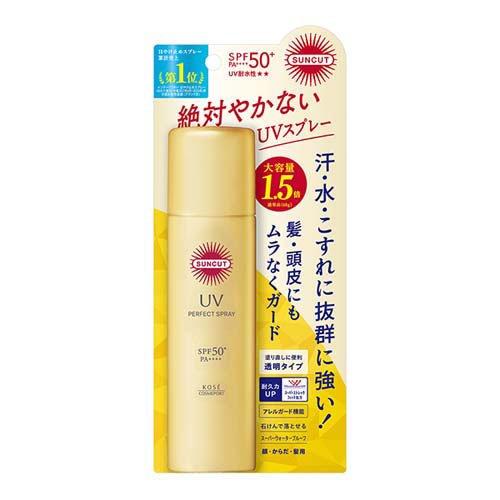 KOSE Suncut R Perfect UV Spray – Super Waterproof SPF 50+ / PA++++ – 90 g