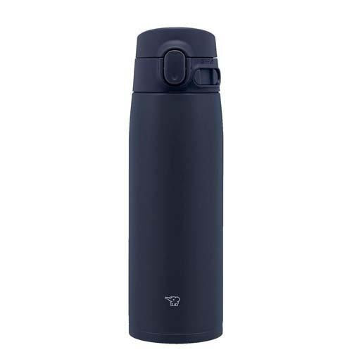 Zojirushi One-Touch Stainless Steel Mug – 600 mL (Navy Blue)
