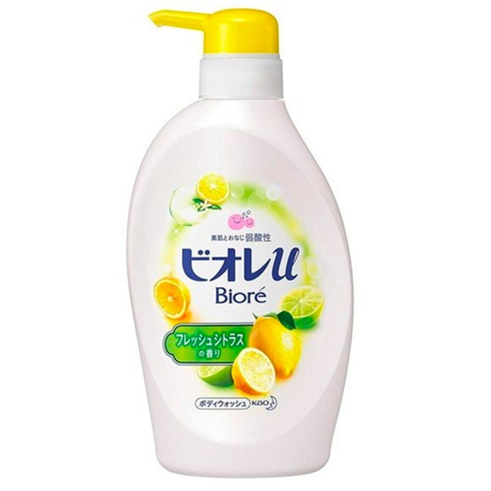 Biore U Moisturizing Body Wash Sweet Peach Scent 480ml