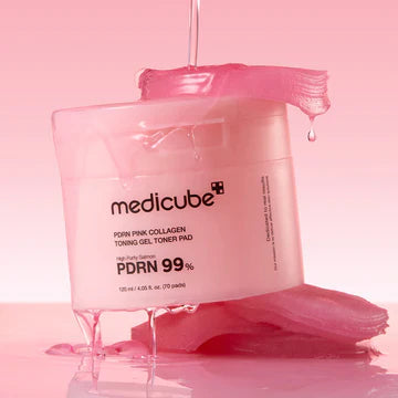 Medicube - PDRN Pink Collagen Toning Gel Toner Pad (70ea)