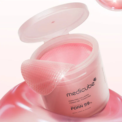 Medicube - PDRN Pink Collagen Toning Gel Toner Pad (70ea)