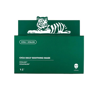 VT CICA Daily Soothing & Moisturizing Sheet Mask 30Pcs