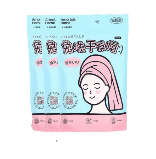 AMORTALS Disposable Hair Drying Cap – 1 Pack