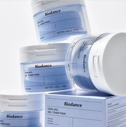 Biodance Cera‑Nol 凝胶爽肤水垫（60 垫/140 克）