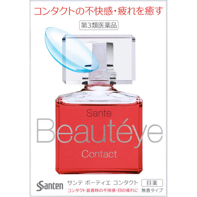Santen Sante Beauteye Contact Eye Drops 12Ml