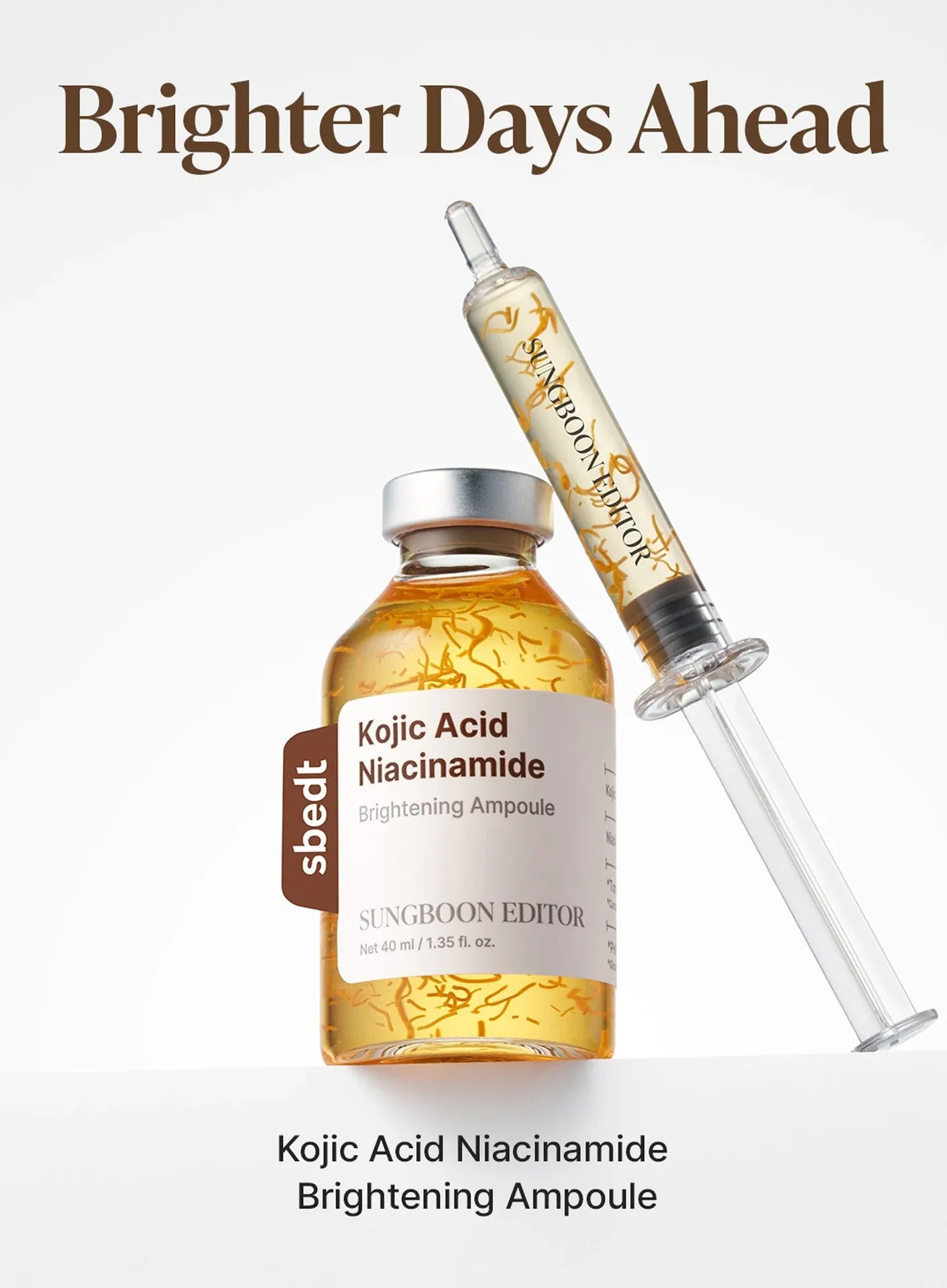 Sungboon Editor Kojic Acid Niacinamide Brightening Ampoule 40ml