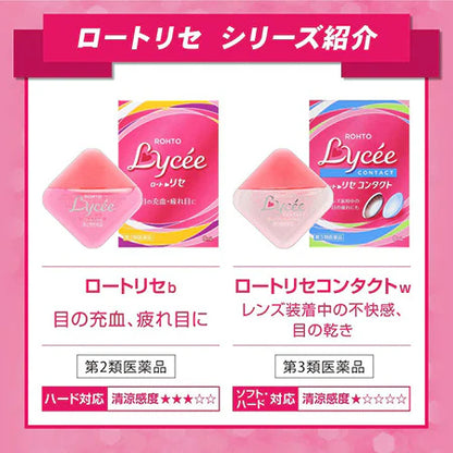Ganbaro Rohto Lycee Eye Drops For Contact Lens 8ML
