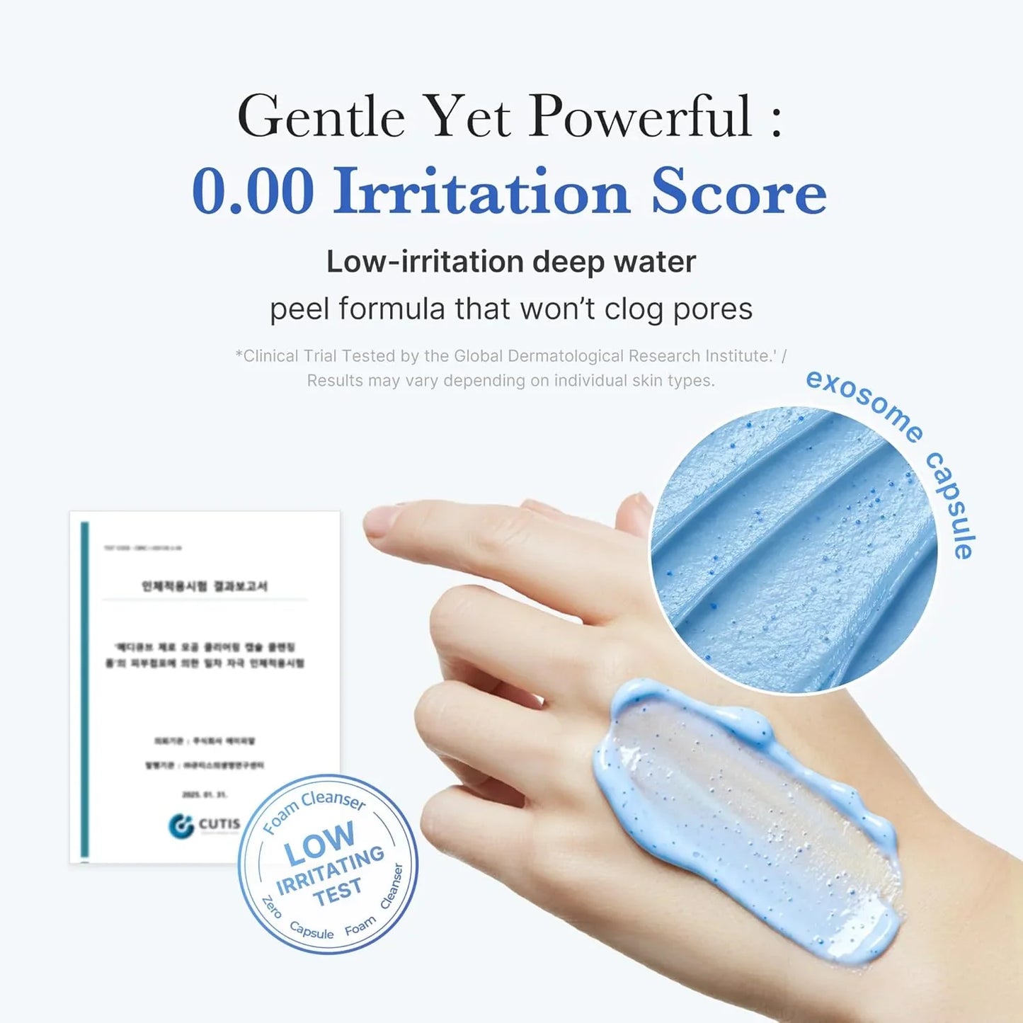 Medicube - Zero Pore SA Clear Capsule Cleansing Foam 120g