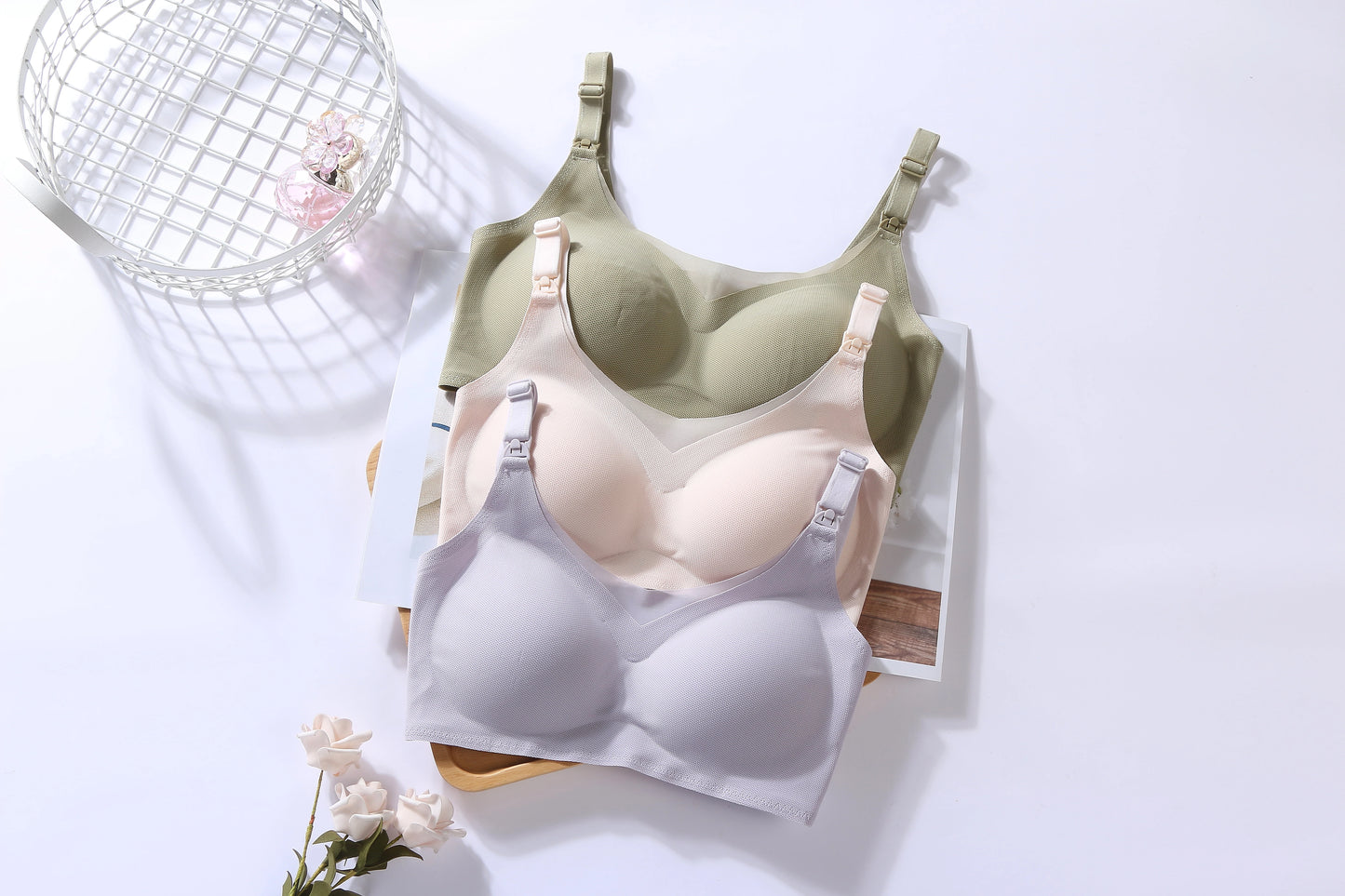 CAJ Seamless Nursing Bra 亲密花园无痕哺乳内衣（慕思）