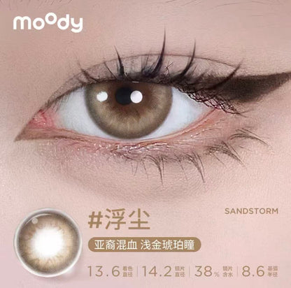 Moody Daily Colored Contact Lenses 10pcs