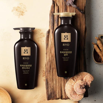 Ryo Ginsengbo Super Revital Total Care Conditioner &Shampoo 400mL
