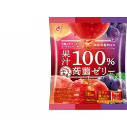 Ace 100% Fruit Juice Konjac Jelly 18 Pieces