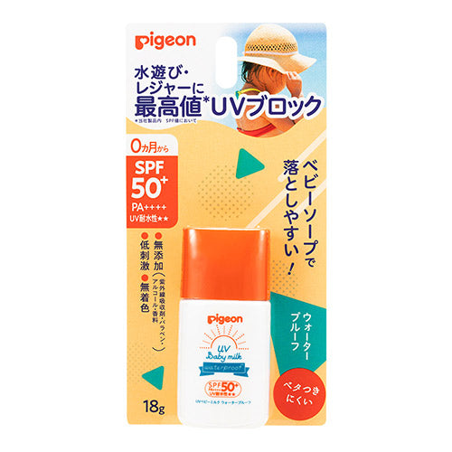 Pigeon UV Baby Milk Waterproof SPF 50+ PA++++ – 18 g