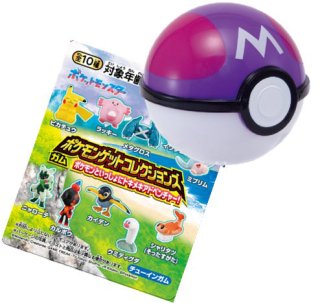 Pokemon Get Collection Gum A Thrilling Adventure with Pokemon（Takara Tomy 食玩盲盒 宠物小精灵捕获的兴奋）