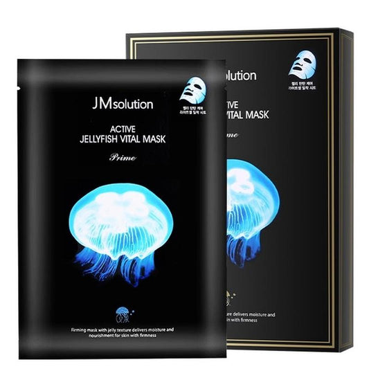 JM ACTIVE JELLYFISH VITAL MASK PRIME 10PCS（JM 水母弹力面膜）