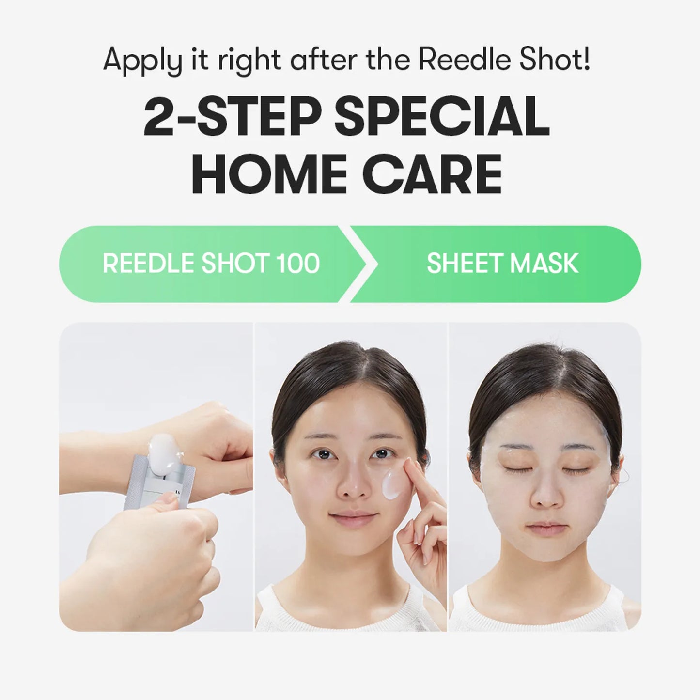 VT Cosmetics - Mild Reedle Shot 100 2-Step Mask