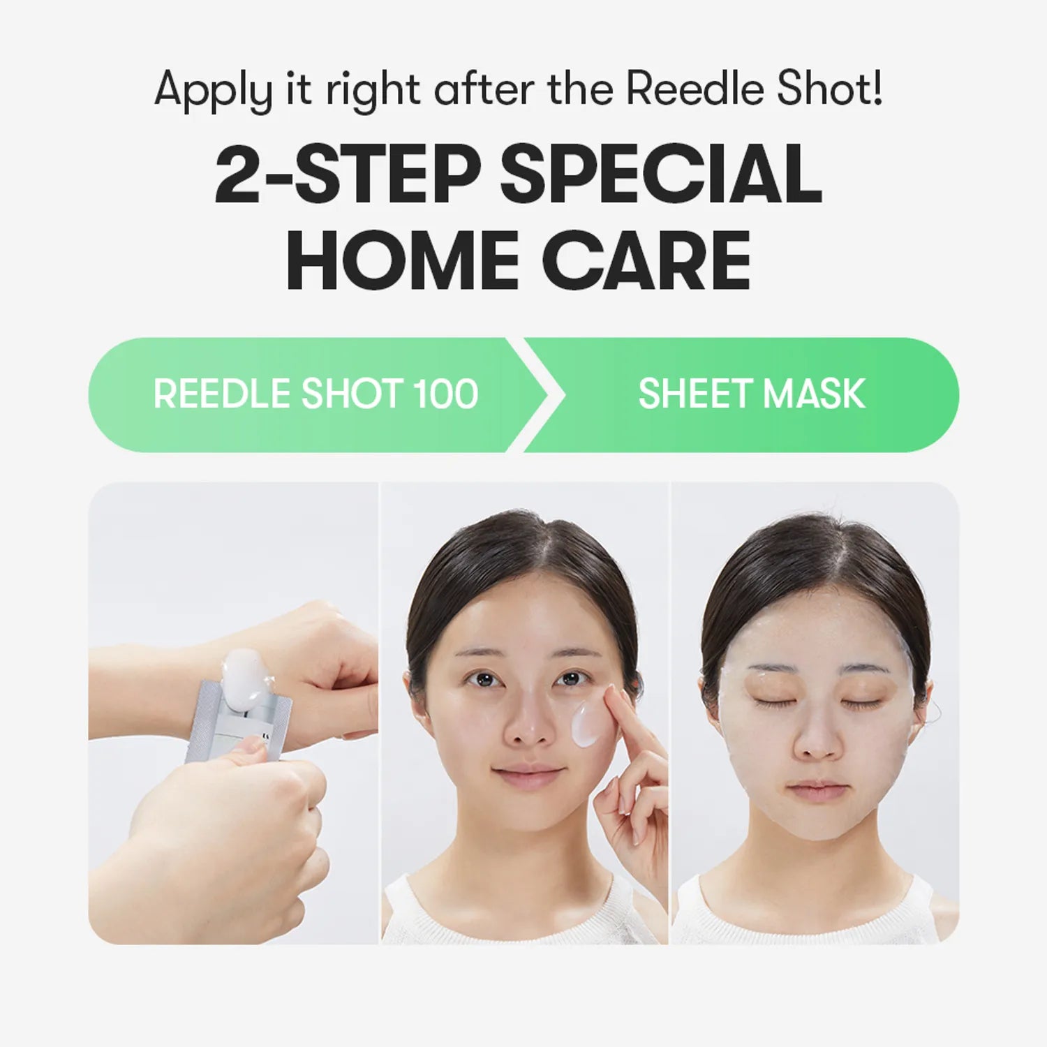 VT Cosmetics - Mild Reedle Shot 100 2-Step Mask