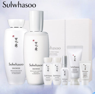 Sulwhasoo Snowise Brightening Toner & Emulsion Set (With Mini Travel Kits)