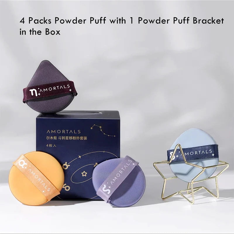 AMORTALS Makeup Puff Set 4pcs