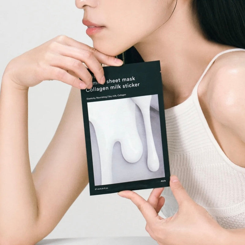 Abib - Gummy Sheet Mask Collagen Milk Sticker 27ml