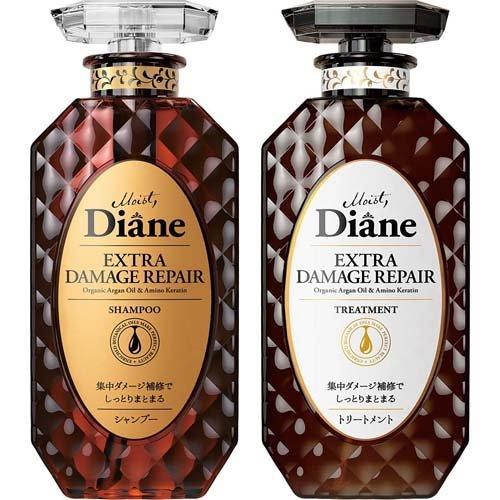 Diane Perfect Beauty Extra Damage Repair Shampoo & Treatment Set 450ml x 2