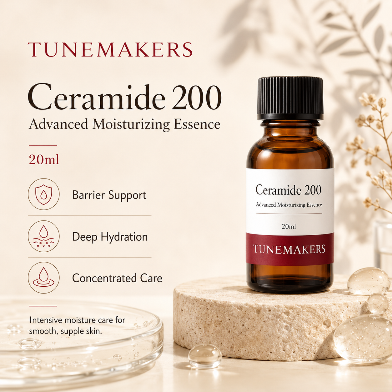 TUNEMAKERS Ceramide 200 Advanced Moisturizing Essence 20Ml