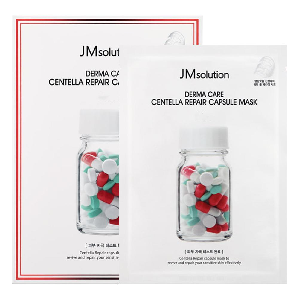 JM DERMA CARE CENTELLA REPAIR CAPSULE MASK 10PCS