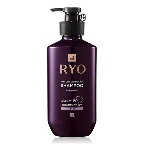 RYO HAIR LOSS SHAMPOO OILY SCALP 400ML(吕（紫）洗发水 - 油性发质400ml