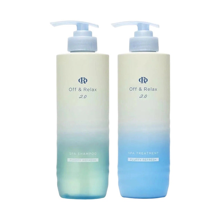 OFF&RELAX 2.0 Limited Shampoo & Treatment Set Blue with Free Comb 460ml + 460ml