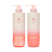 OFF&RELAX 2.0 Limited Shampoo & Treatment Set Pink with Free Comb 460ml + 460ml