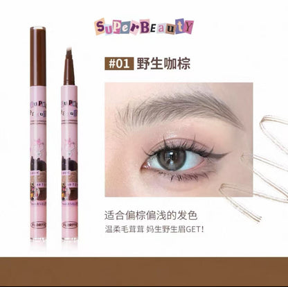 FLORTTE Monster Liya Series Little Painter Blade Tip Eyebrow Pen
