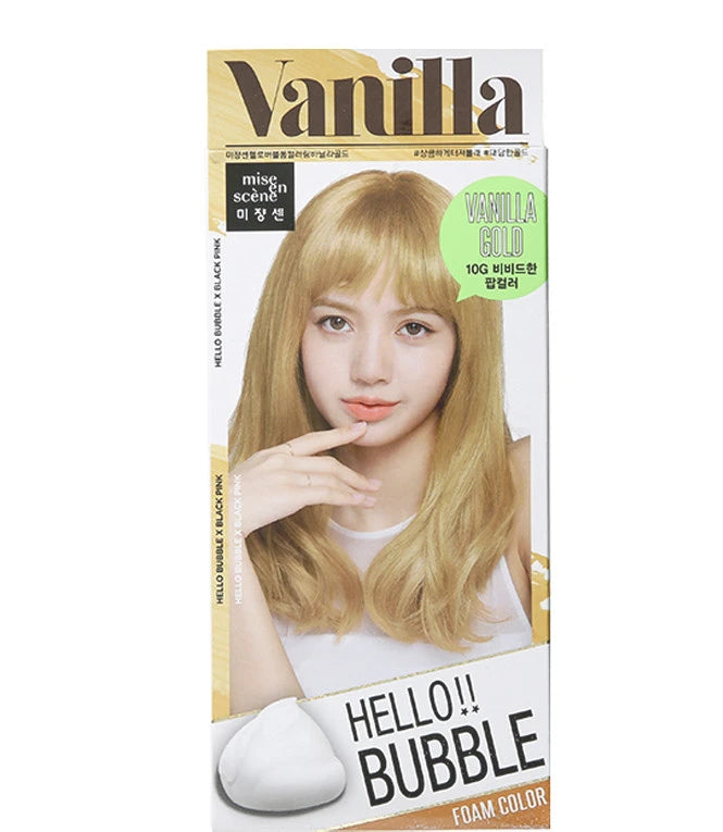 MISE EN SCENE HELLO BUBBLE HAIR DYE 10G VANILLA