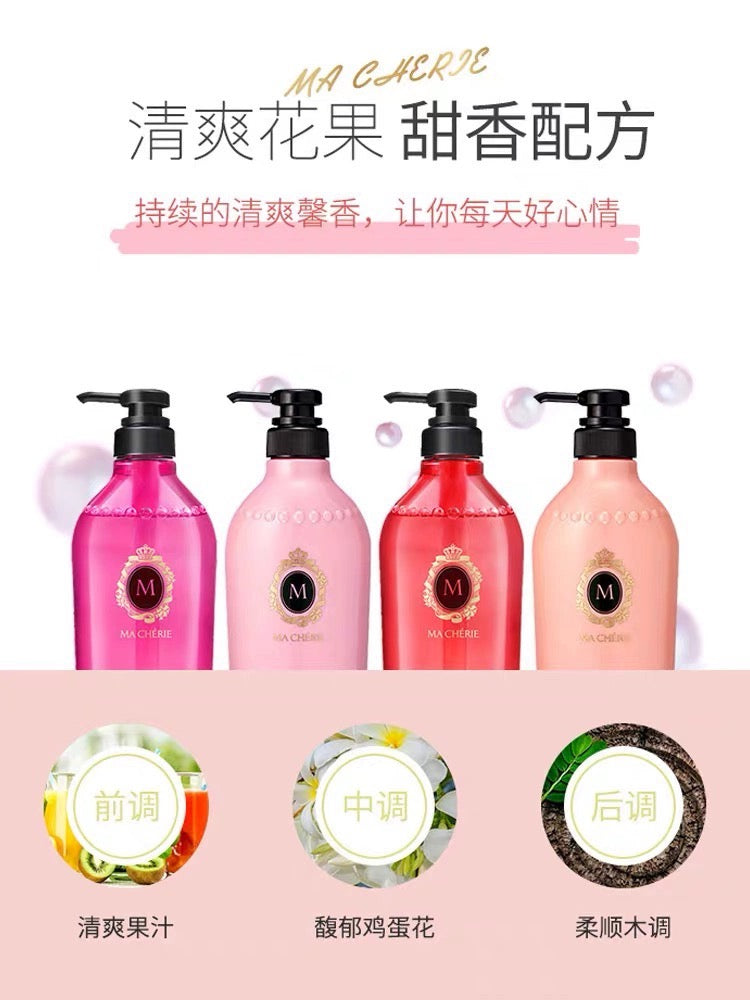 SHISEIDO MA CHERIE Mositure Shampoo 450ml（资生堂 MA CHERIE玛宣妮 滋润洗发水 450ml