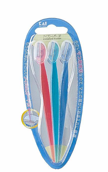 KAI Eyebrow Razor 3pcs