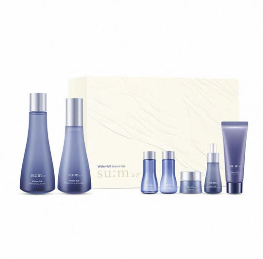 SU:M37° Water-Full Deep Hydrating Ocean 7-piece Skincare Set